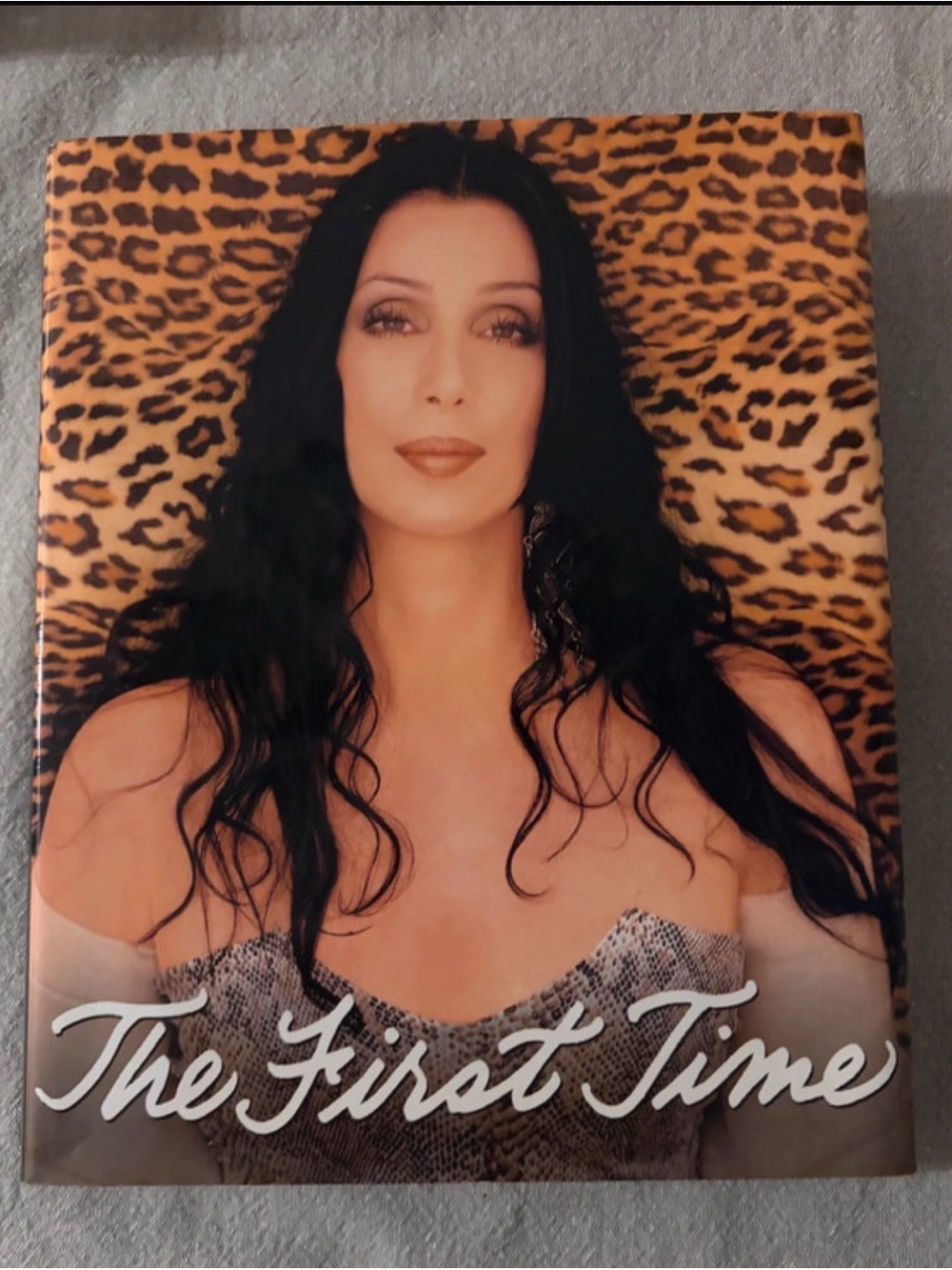 Cher-The First Time Hardback Book